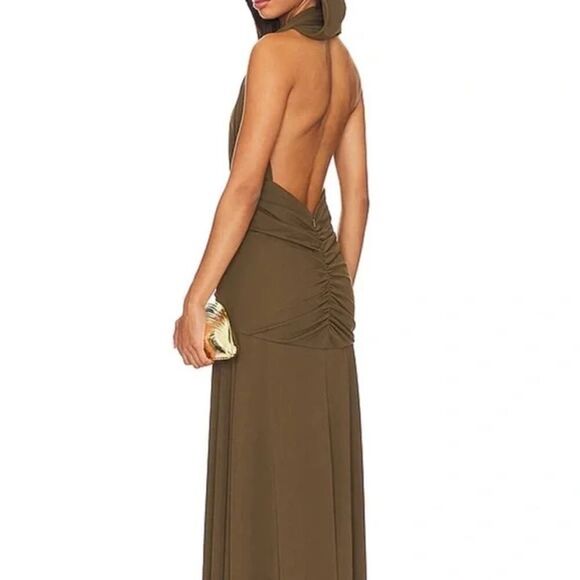 Ronny kobo Hunter Dress in Fern Large - Picture 4 of 15